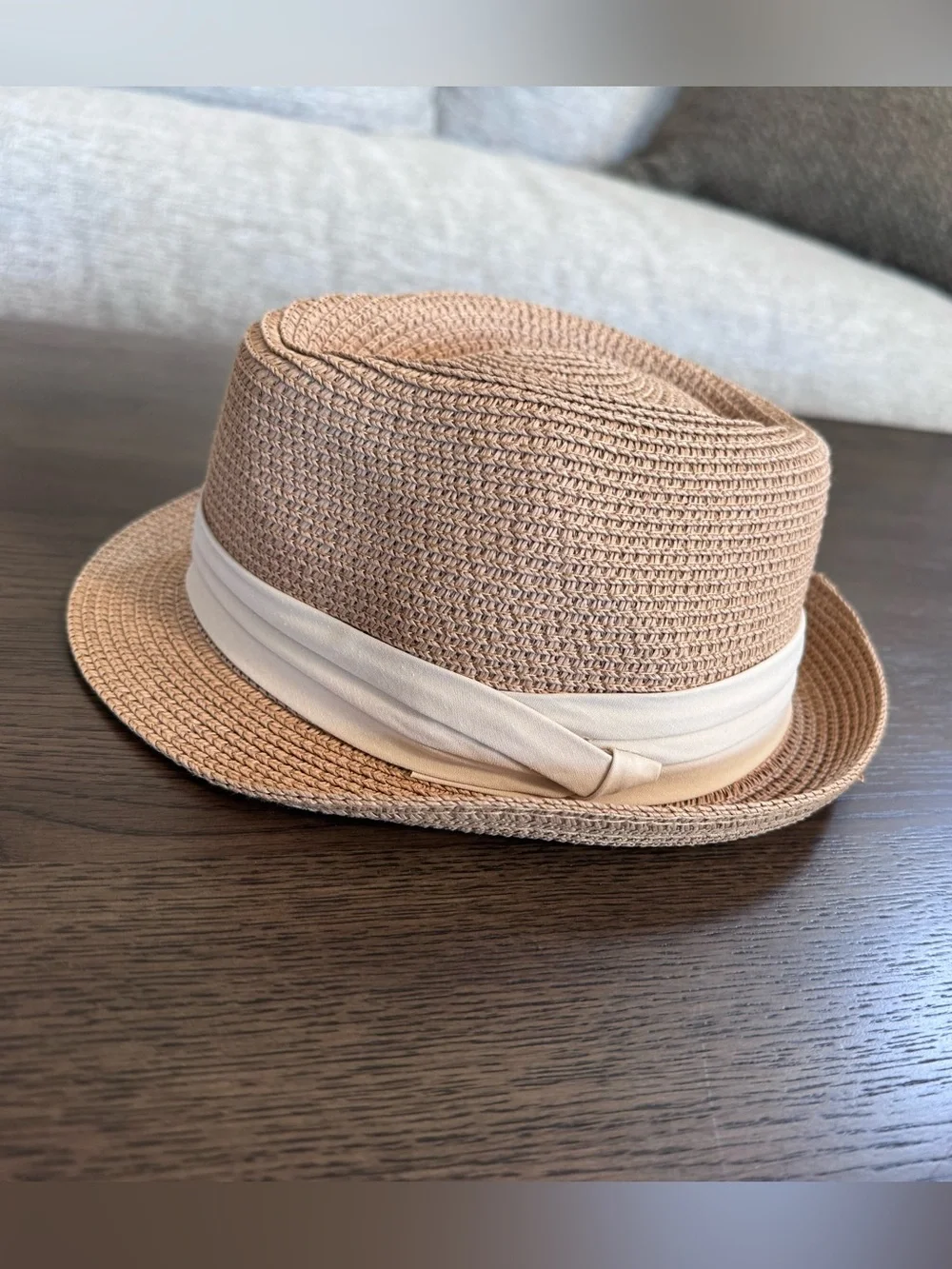 NWT Natural Straw Hat - UV Protection - Beach Hat